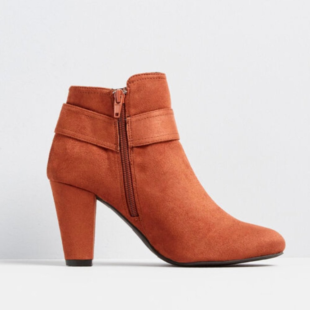 ModCloth Rust Tan Bootie - Picture 4 of 6